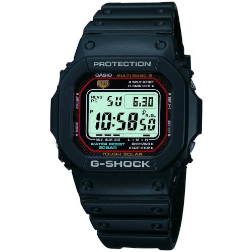 

Casio G-Shock Радіокерований Сонячний Годинник з EL Підсвічуванням, GW-M5610-1JF, Чорний