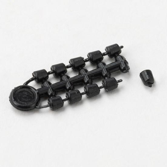 70Pcs/Set Carp Fishing Accessories Set with Storage Box Portable Round Oval Ring Screws Swivels Black Blocking Beans Carp Fishing Gear Equipment Kit