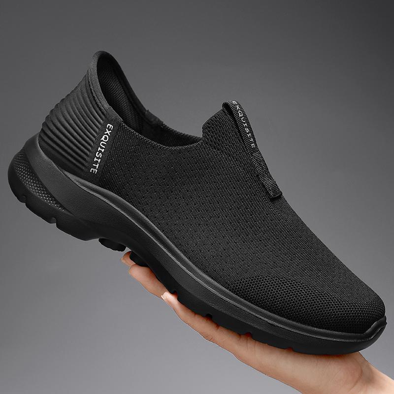 Men's Walking Shoes Summer Casual Sneakers Outdoor Breathable Slip-on Comfortable Mans Shoes Zapatos Para Hombres Zapatillas