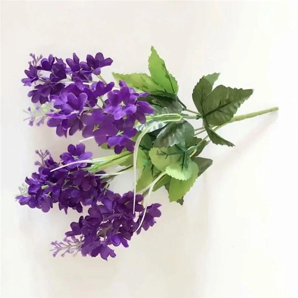 5 Heads 33cm Artificial Hyacinth Flowers Fake Hyacinth  Stem Art Photo Props Decorations For Wedding Party Office Home Decor