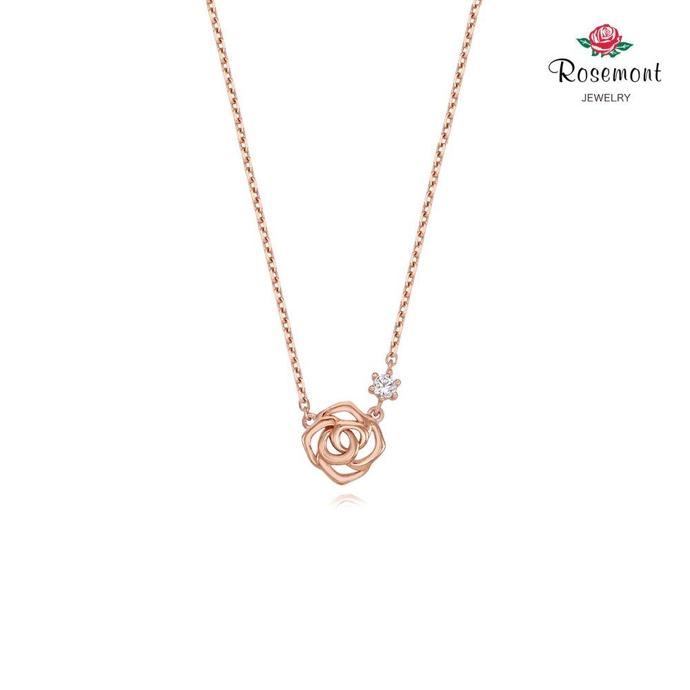 [Rosemont] Silver Necklace Rc0265
