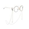 Europa, Amerika, Legierungskette, Anhänger aus Reiskornperlen, Brillenkette, Temperament für Damen, Brille, Maskenzubehör.