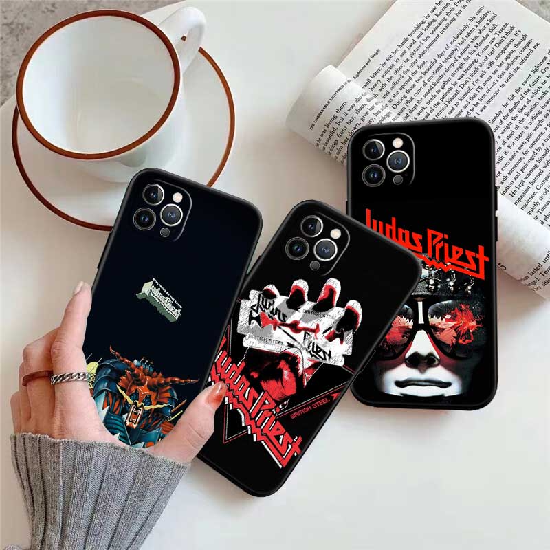 RE37 J-Judas Pattern P-Priest Phone Case for OPPO A40 A60 A80 A15 A16 A16K A12 A17 A17K A54 A54S A53 A53S A55 A56 A57 A98 F23