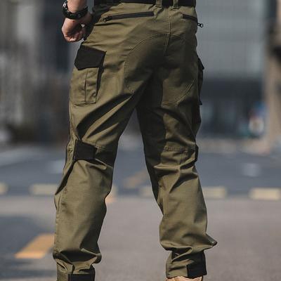 Outdoor Straight Tactical Pants Men's Waterproof Work Pants Urban Training Pants