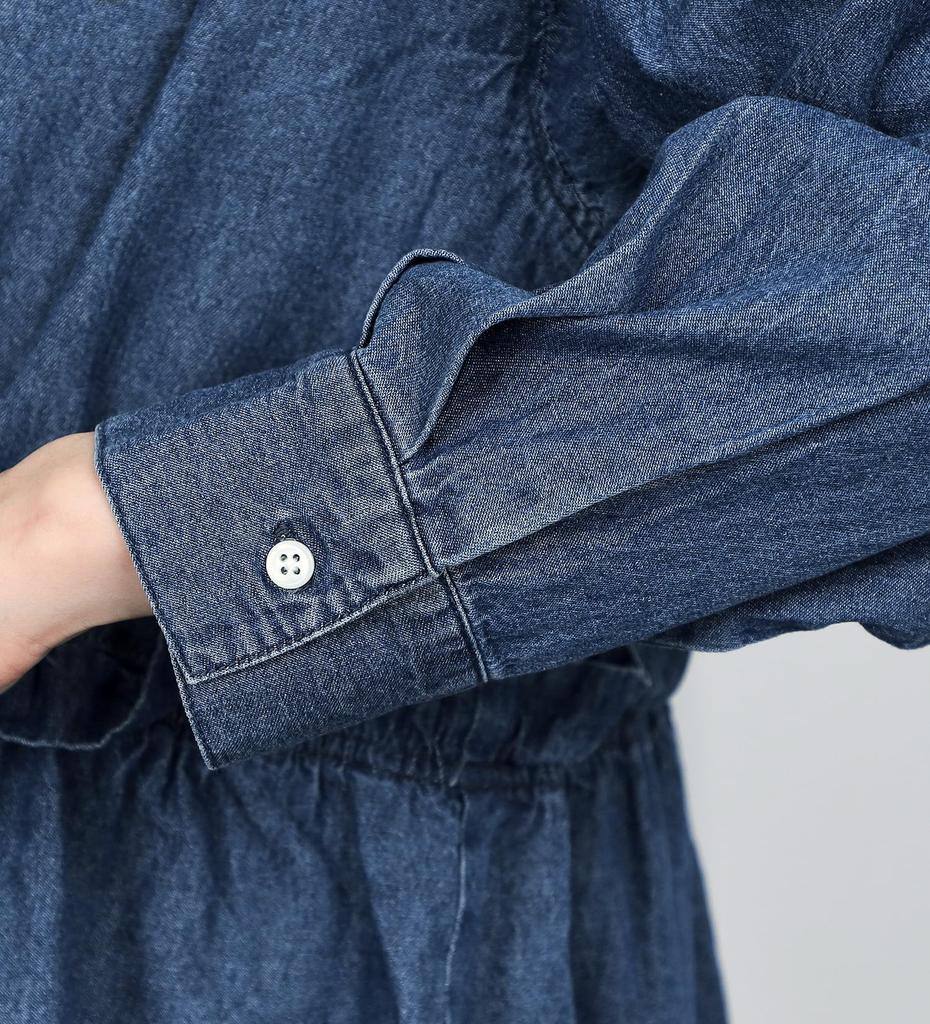 Something Round Hem Long Sleeve ST619 WHXRD Free Women's T-Shirt