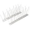 Stainless Steel Pigeon Spikes Bird Repeller Deterrent Traps Anti-bird Repellent Pest Control Garden Balcony Thorn Nail Kit