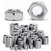 M3-M12 Wire Thread Insert Stainless Steel Spiral Wire Screw Sleeve Thread Repair for DIY Hardware Repair Tools Easy Install