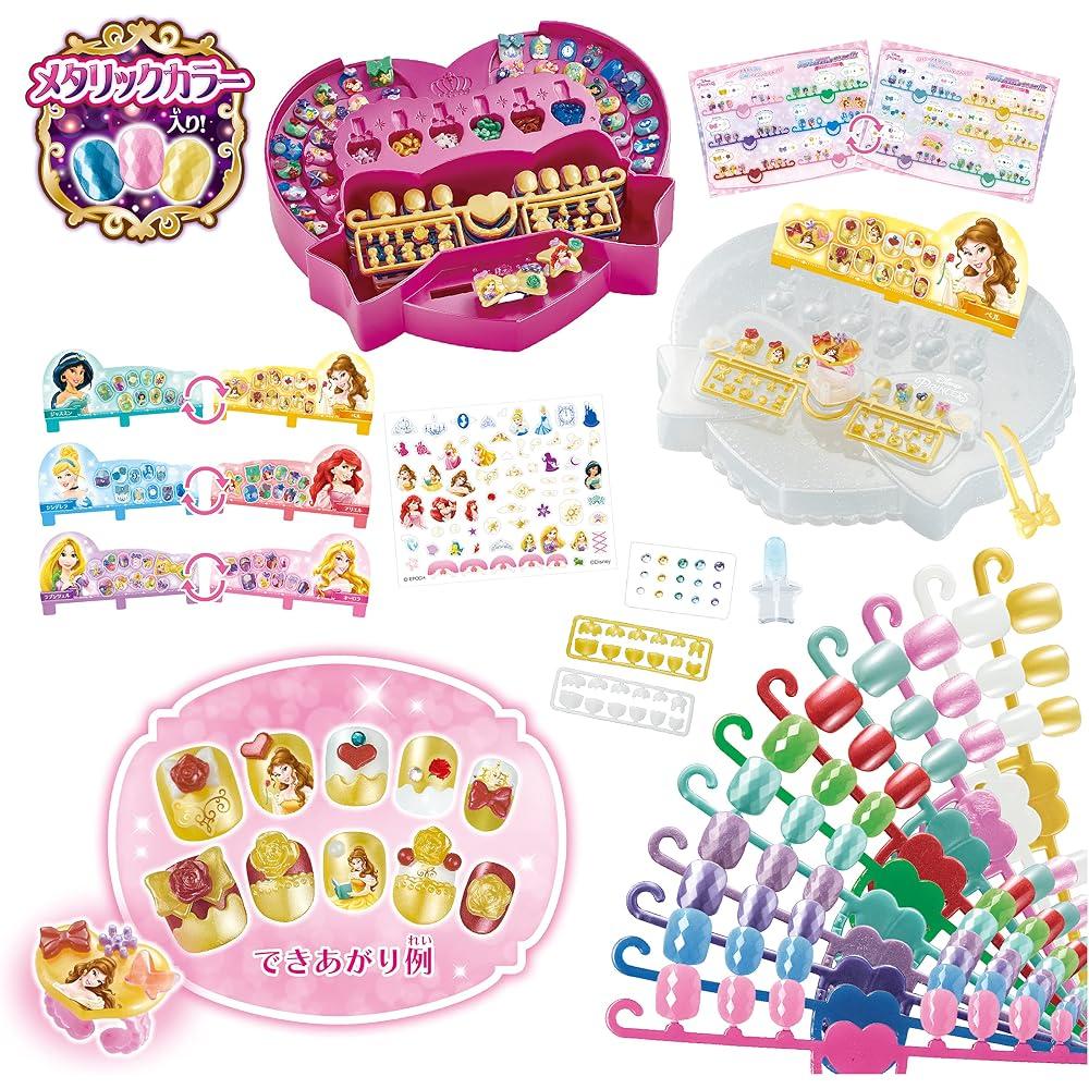 Aqua Nail [Disney Princess Aqua Nail Studio Kirameki DX] AQ-N06 ST Mark Certified Toy Water Makin...