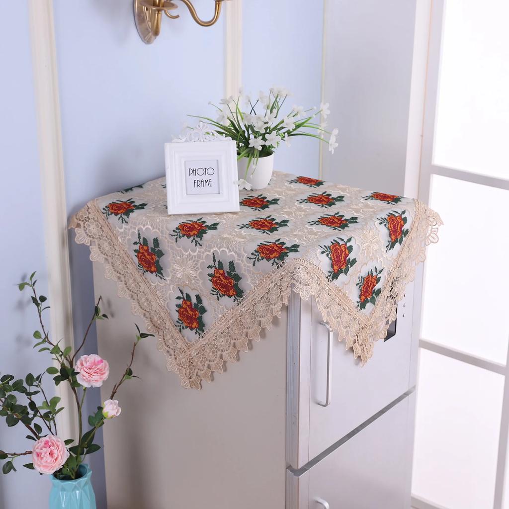 Rectangle Tablecloth Modern Dining Table Cover Embroidered Tea Table Cloth Lace TV Cabinet Covers For Home Decor Tablecloth
