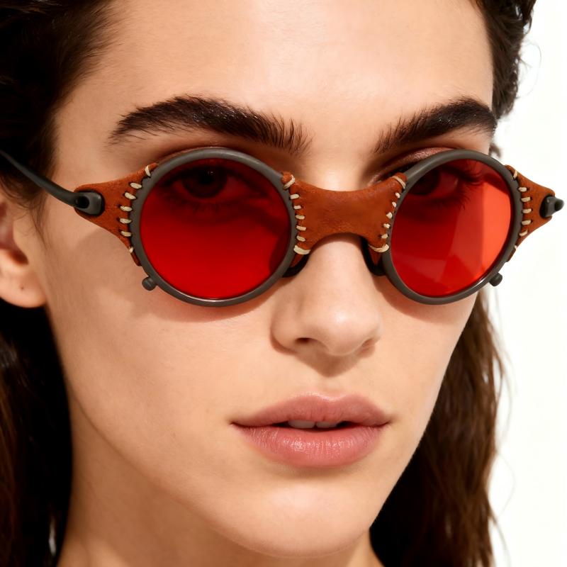 Polarized Cycling Sunglasses Metal Sun Glasses Round Frame UV400 Sunglasses Men Women Outdoor Sports Driving Goggles Bicycle 4