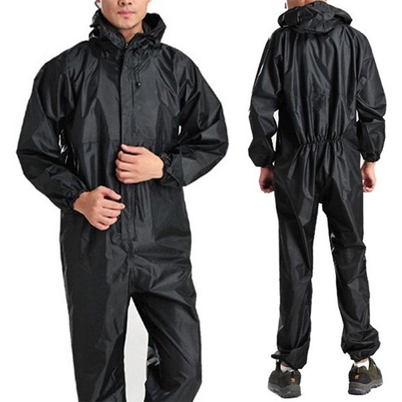 Moda Accesorios deportivos al aire libre Negro Traje de lluvia Impermeable  Mono impermeable Trabajo en caliente comprar a buen precio — entrega  gratuita, reseñas reales con fotos — Joom