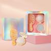 Special Water Transfer Mirror Comb Gift Set for Women and Children