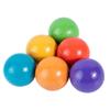 6 Pieces Rainbow Wooden Balls Color Sorting Matching Games Counting Toys Learning Materials for Boys