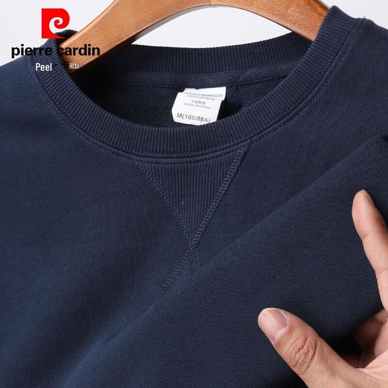 Pierre Cardin Men's 100% Cotton Crew Neck Sweatshirt