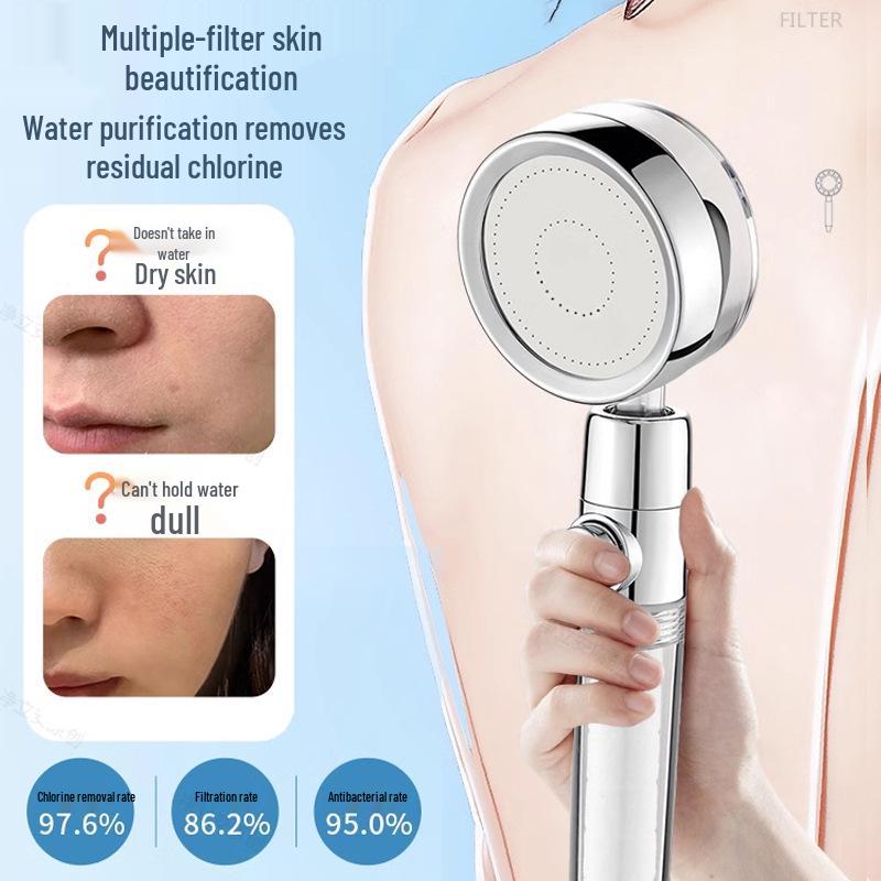 Thailand Portable Filtered Shower Head for Travel and Skin Beautification