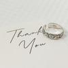 Chinese Ethnic Style Retro Cloud Women's Adjustable Ring