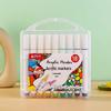Ergonomic Triangular 18-Color Acrylic Marker Set for Kids and Students