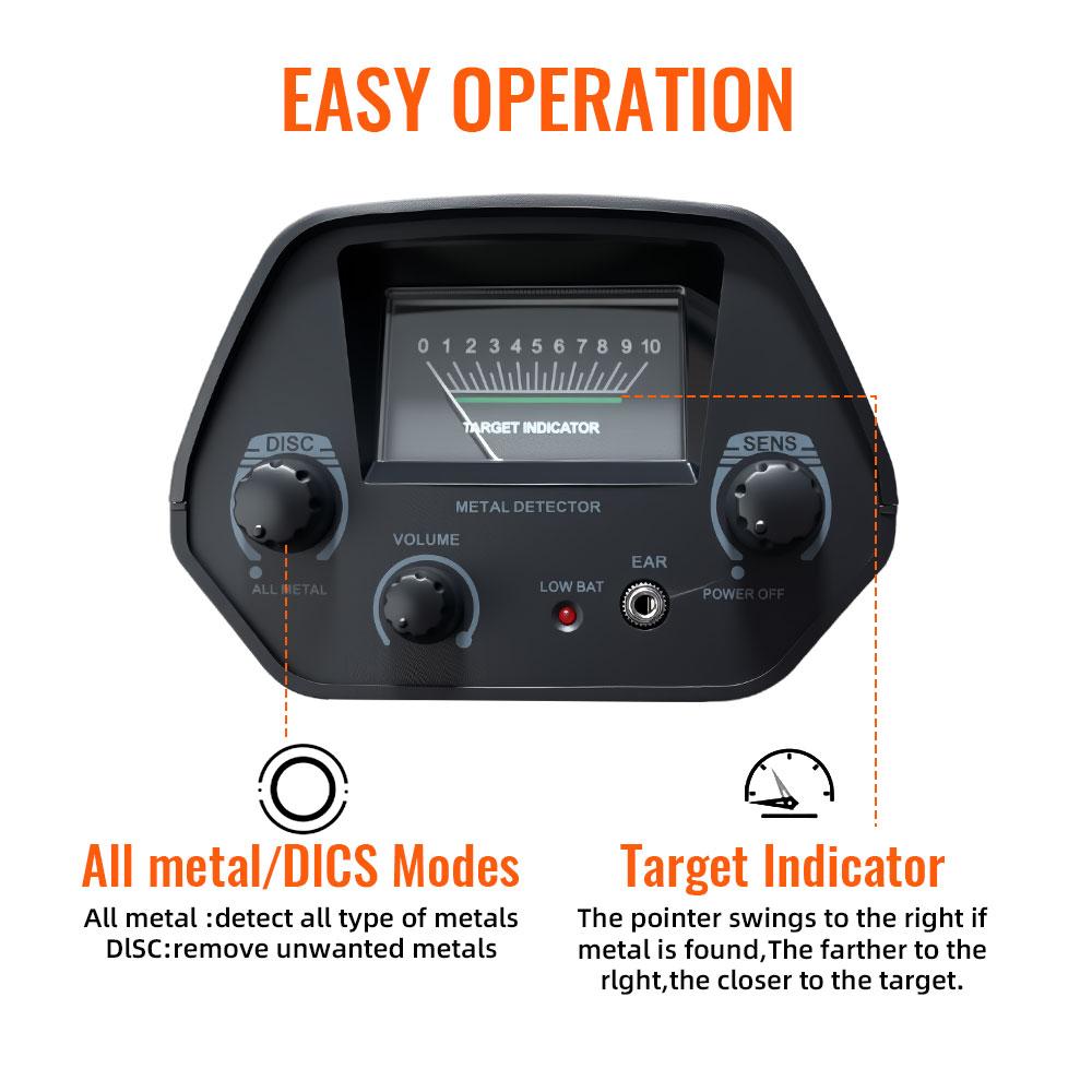 MD4030 Yüksek Doğruluk Profesyonel Yer Altı Metal MD-4030 Altın Dedektörleri Hazineleri Algıla Avcıları Devre Metalleri