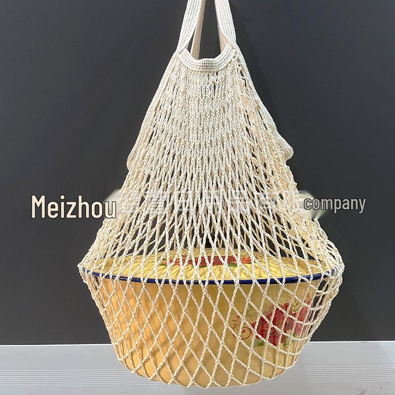 Handheld Cotton Mesh Gift Bag for Weddings or Candy Packaging