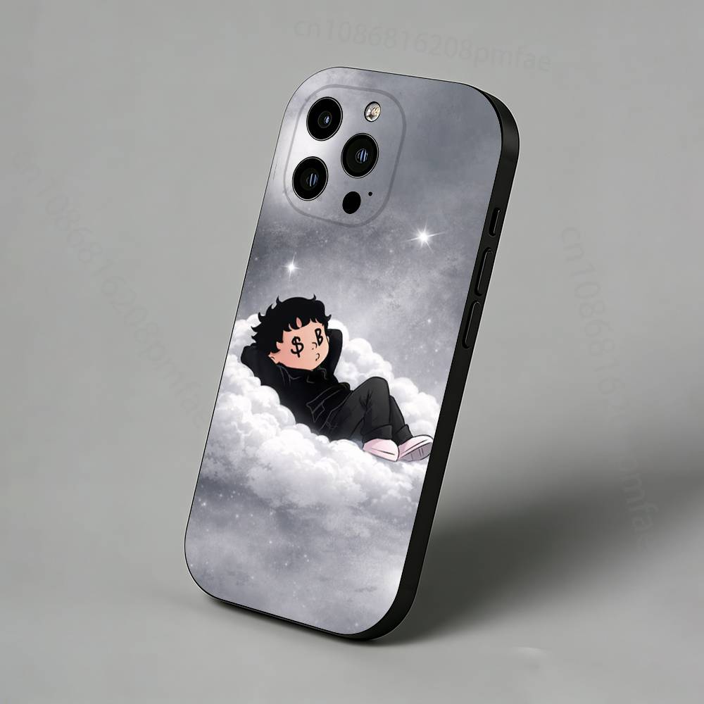Singer J-Junior H Sad Boyz Slim Back Phone Case for iPhone 17,16,15,14,13,12,11 Pro,Max,Plus,X,XS,XR,SE,Mini Protective Cover