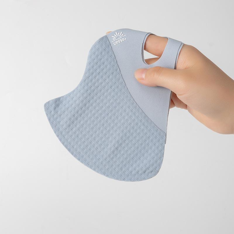 Anti-Uv Upf50+ Ultrathin Ice Silk Sunscreen Mask Face Veil Summer Outdoor Riding Hiking Face Mask Breathable Unisex Protection