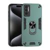Luxury Armor Shockproof Phone Case For Tecno Pova 3 4 Pro Pova 5 Pro For Tecno Pova 6 Pro Car Magnetic Ring Holder Back Cover