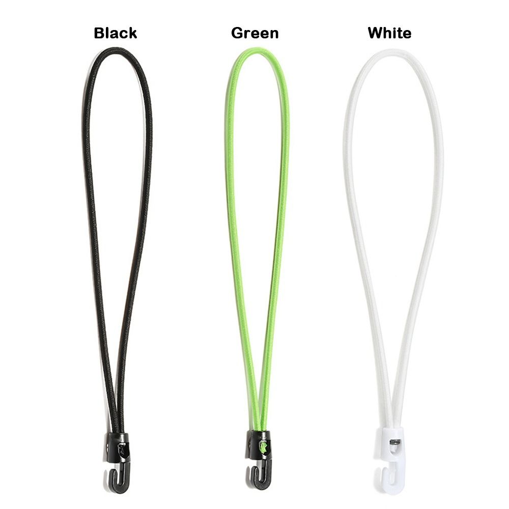 5pcs Flexible Latex Strap 26cm Mini Luggage Rope Heavy Duty Elastic Rope for Camping Carts Bikes