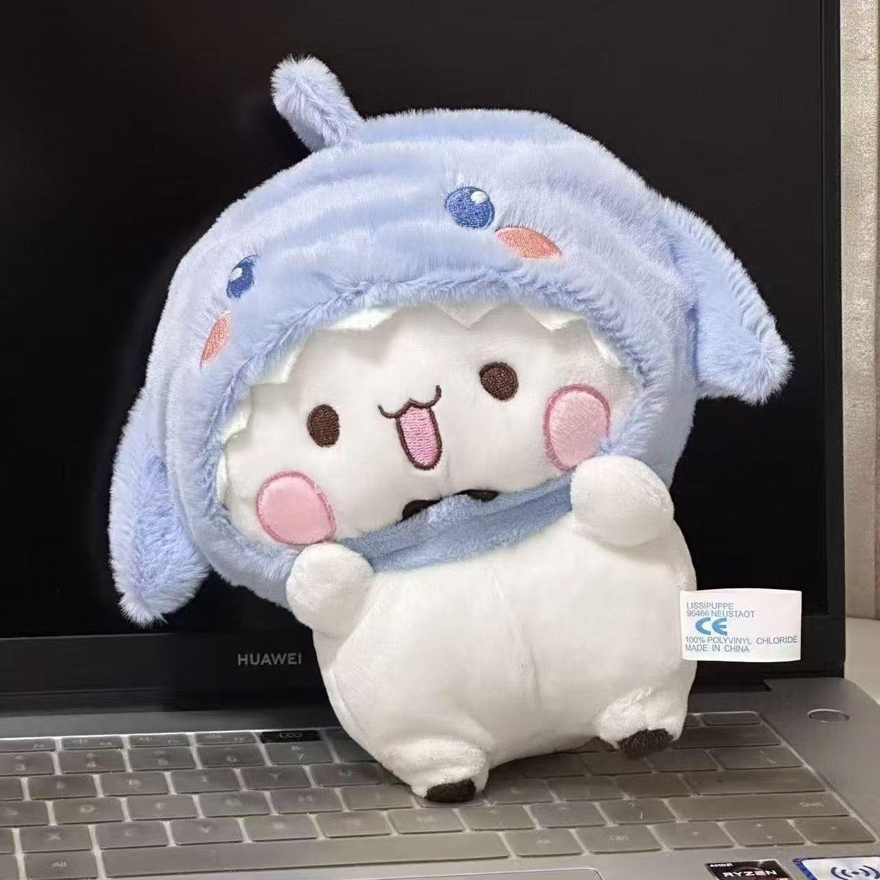 20cm Panda Bubu En Yier Pluche Speelgoed Crossdressing Pop Cartoon Panda Bubu En Dudu Diverse Stijlen Dragen Een Hoed Pluche Speelgoed