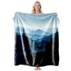 Cool Contrast Tiger Print Flannel Blanket Soft Nap Air Conditioner Throw Home