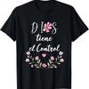 Dios Tiene El Control T Shirt Christian Spanisch FR Daunisex Vintage Soft Designer Clothes Breathable Stylish Unisex