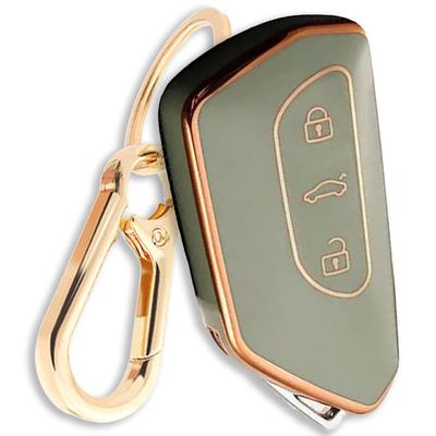 [FRACTAL CREATION] Custodia per Chiave Auto Volkswagen Coprichiave Accessorio Personalizzato Golf 7.5/7 Polo 6C