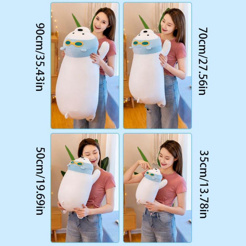 Cute Plush Polar Bear Stuffed Animal Toy