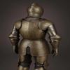Medieval Knight Steel Half Armor Peffenhauser-Inspired, Wearable Costume Gift Item for Father, Brother, Boyfriend, Husband