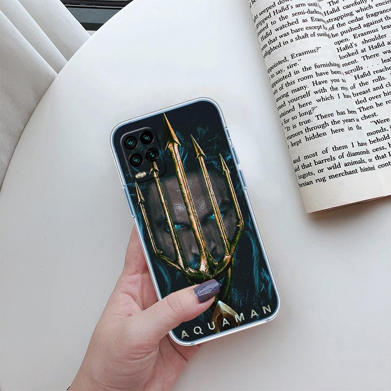 Aquaman Transparent Phone Case for Motorola Moto G10 G20 G30 G31 G32 G34 G35 G41 G42 G50 G51 G52 G55 G60 G60S G62 G71 G72 G75