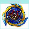 B-163 Beyblade Burst Superking Booster Brave Valkyrie Ev' 2a Design Vibrant Albastru Auriu Pentru Bătălii Captivante