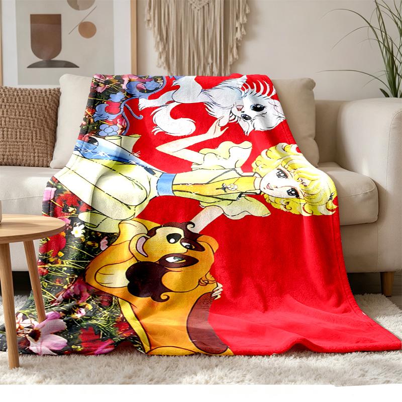 Flower Fairy Lulu Soft and Comfortable Flannel Suitable for Sofas Living Rooms Outdoor Camping Travel and Also Makes a Great Anniversary Gif