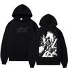 Hot Sale  Anime Black Clover Yami Sukehiro Graphic Print Hoodie Casual Unisex Harajuku Hip Hop Sweatshirt Trendy Streetwear for Daily Looks