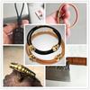 Natural Black Coffee Cowhide Rope - Multiple Specs for Jewelry DIY