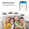 Weight Scale Smart APP Synchronized Body Fat Scale Bathroom Digital Scale Bluetooth Body Fat Scale Body Composition Analyzer