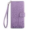 For Realme GT5 Pro 5G Case Deer Tree Imprinted PU Leather Flip Wallet Phone Cover