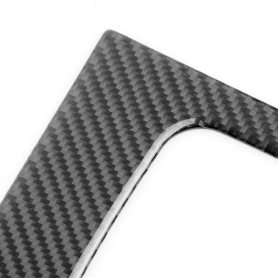 Carbon Fiber Rear Row Storage Box Cover For BMW 3 Series E90 E92 E93 05-12