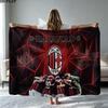 AC Milan Print Flannel Blanket High Quality Warm Comfortable Cover for All Seasons Perfect for Gifts Home Decor