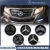 FXIK3 Matte Black OE Style Front Grille Star Emblem Logo For Mercedes Benz W176 W246 W205 W212 W207 W217 W251 R231 W166 X166 X156 X204