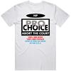 Pro Choice Abort Court Her Body Choice Heavyweight Unisex Crewneck T Shirt