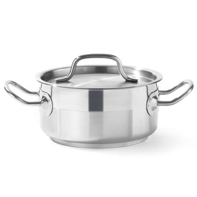 Profi Line Low Pot with Lid 12 L Diameter 320 X 150 H Hendi 830604