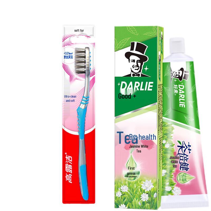 

Colgate Super Clean Toothbrush & Darlie Toothpaste Bundle