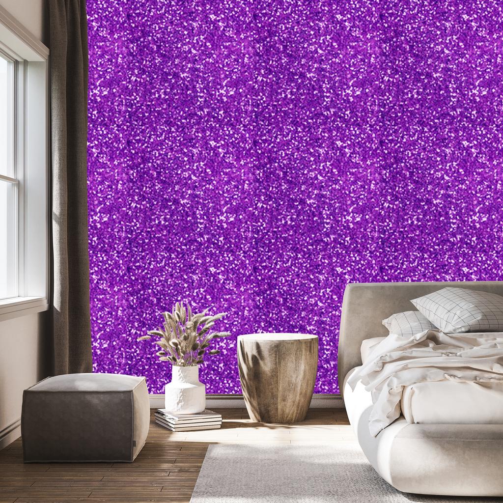 Violet and lavender glitter wallpaper, violet background 50x1000