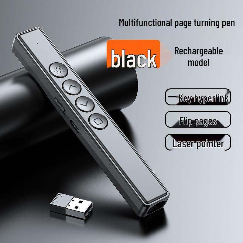 Smart Touchscreen Pen: Multimedia Page Turner for Teaching & Business, Long Battery Life, Plug & Play