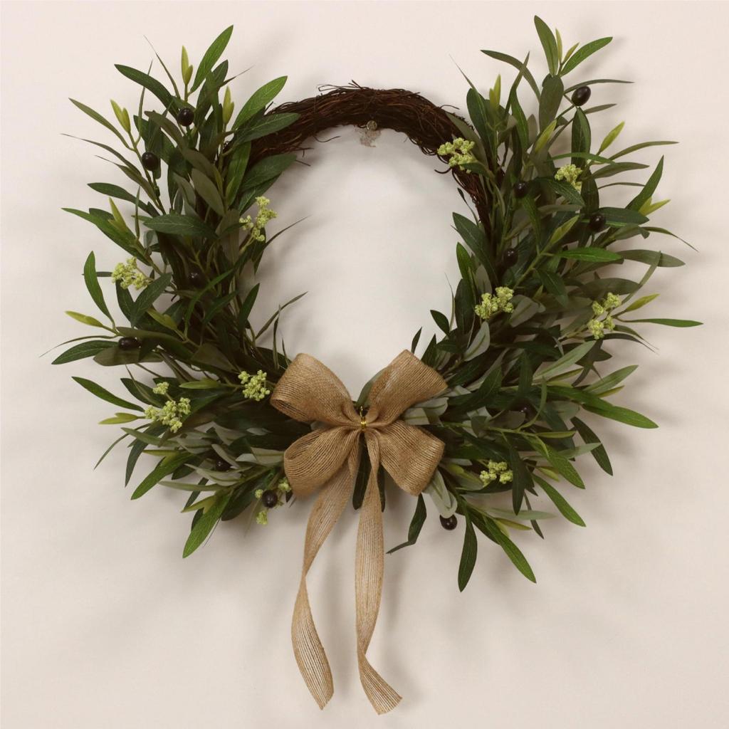 Bow Ribbon Easter Eggs Wreath Easter Eggs Garland Door Ornaments Wall Decor Happy 2025 Easter Day Decor For Home Kids Favor