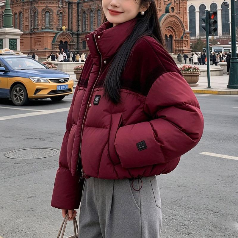 Down jacket women's new winter women's jacket down duck down women's Pinghu down jacket large size
